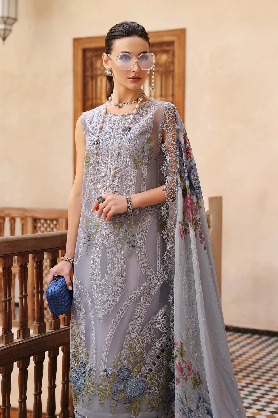 Maria B D-2509-B Lawn 2025 - Image 2