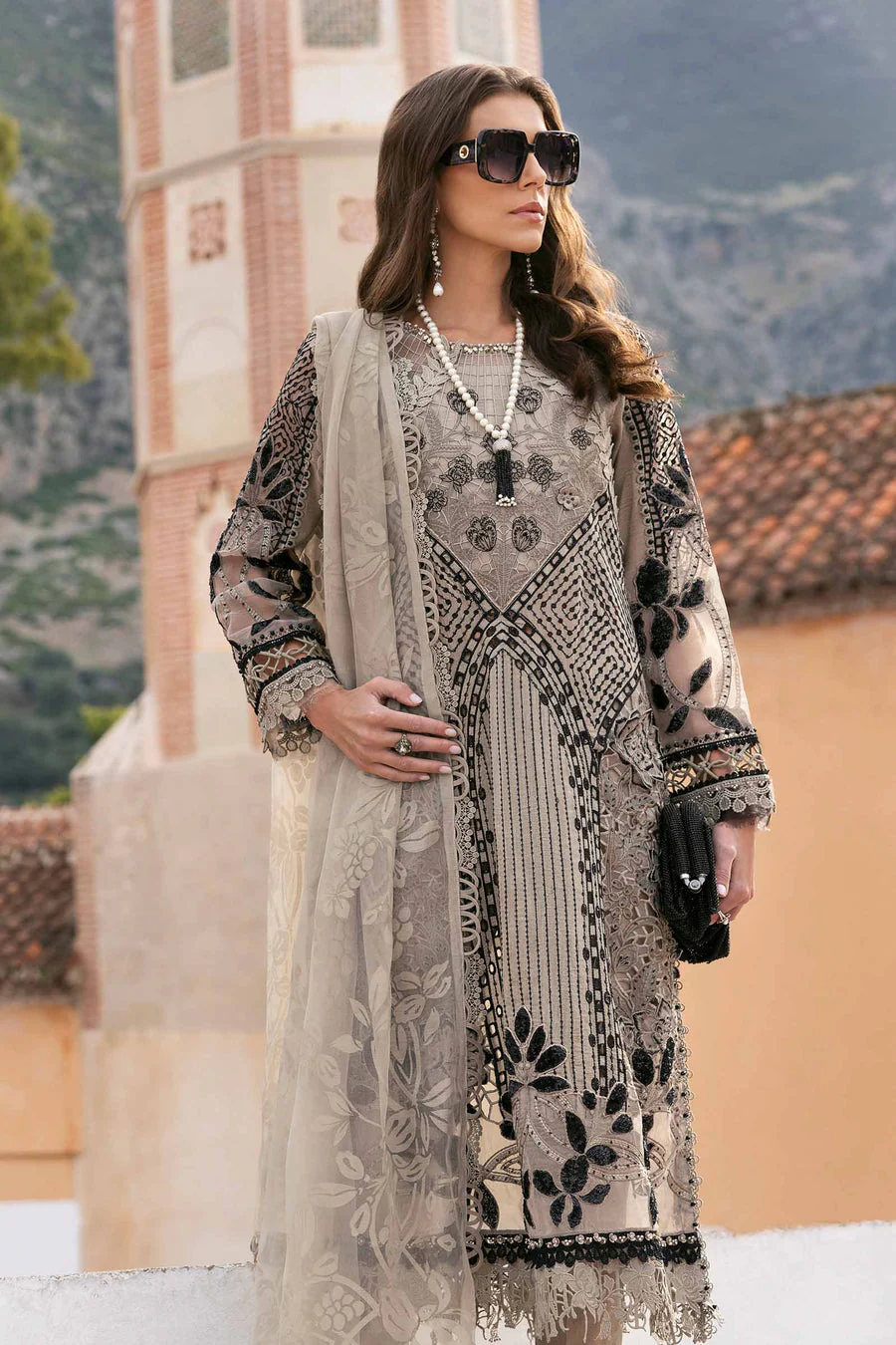 Maria B D-2510-B Lawn 2025 - Image 2