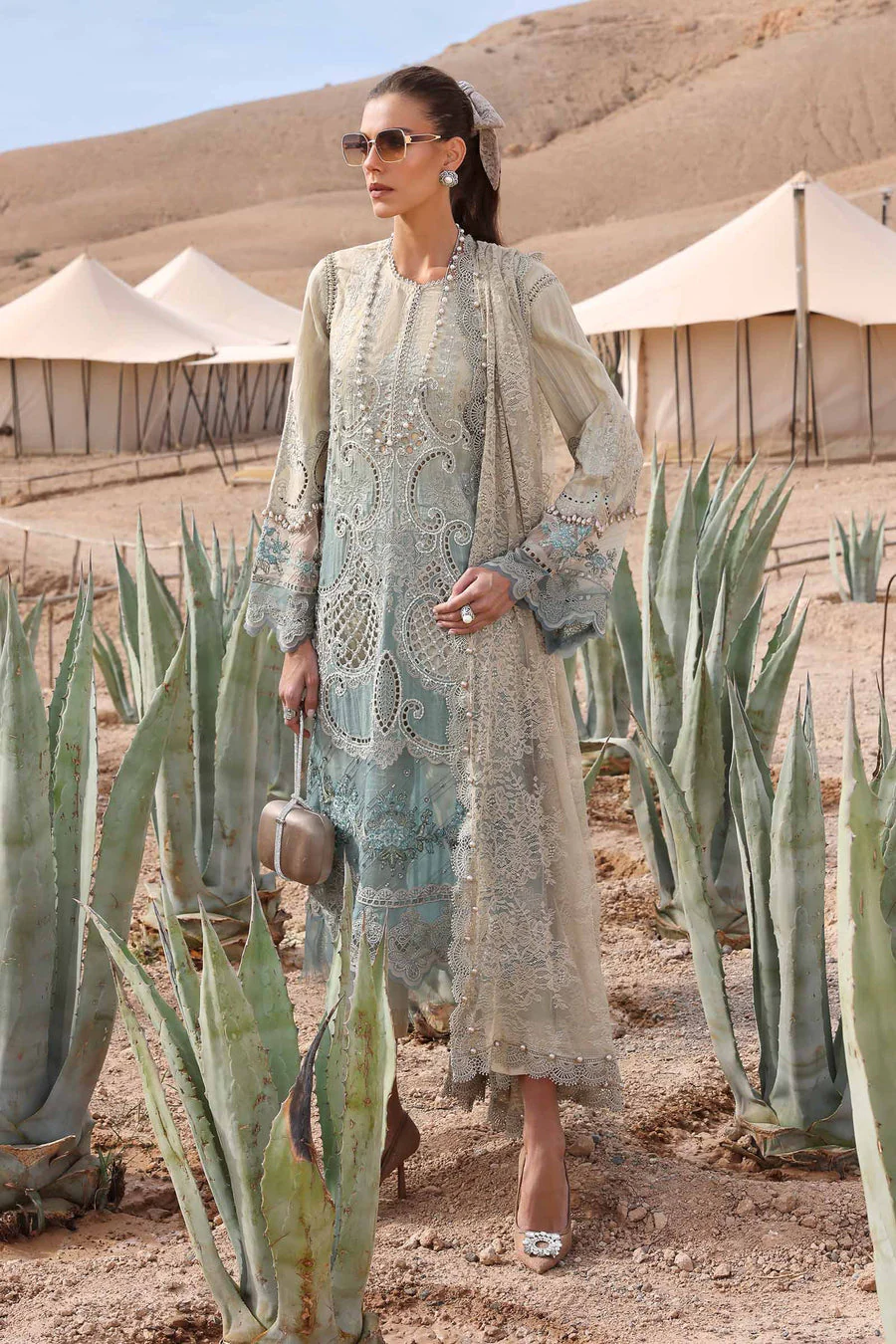 Maria B D-2515-B  Lawn 2025 - Image 2
