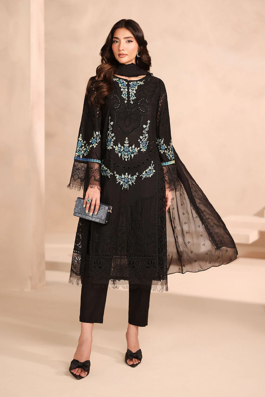 Maria B DMN2508-ESM-BLK Monochrome Cllection 2025