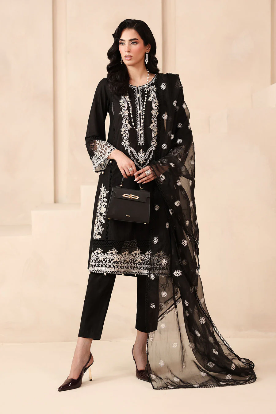 Maria B DMN2513-ESM-BLK Monochrome Cllection 2025