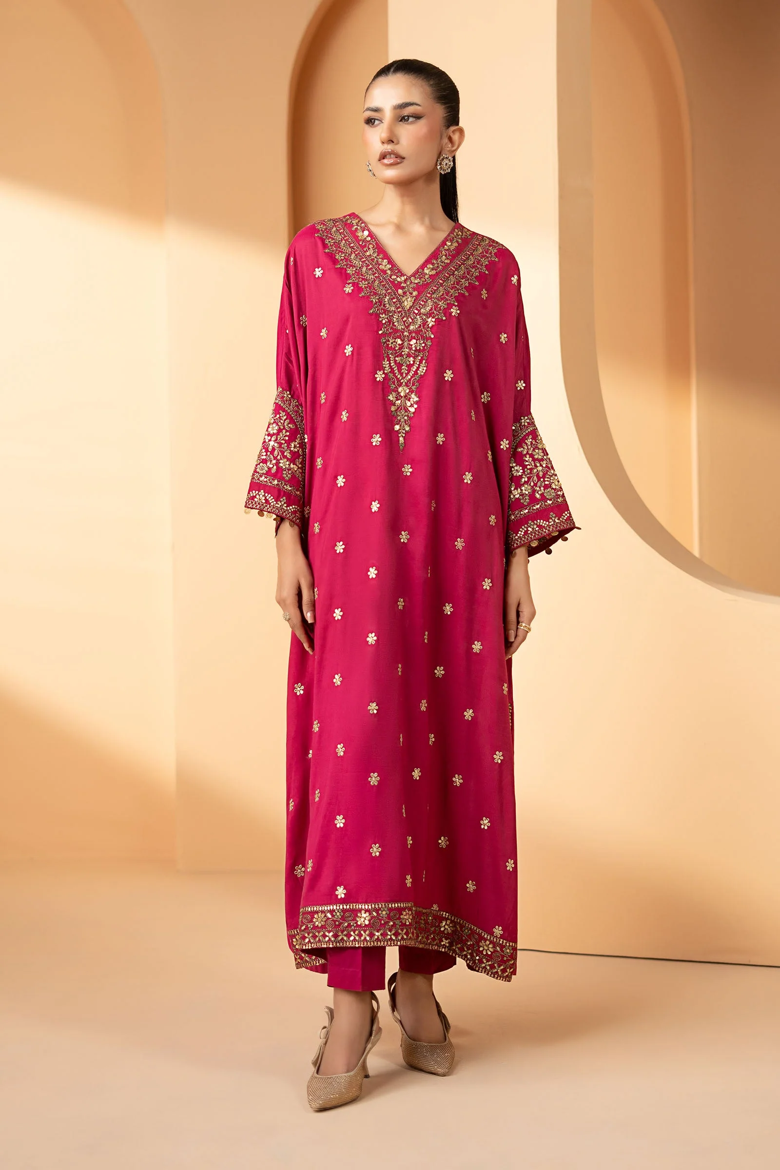 Maria B DW-EF26-185-Pink Eid Collection 2026