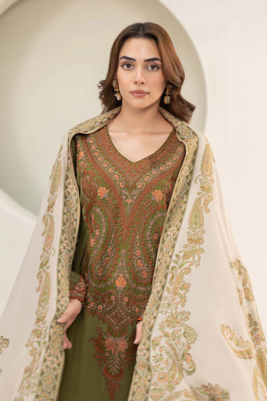 Maria B DW-W24-100 Casual Pret 2024 - Image 2