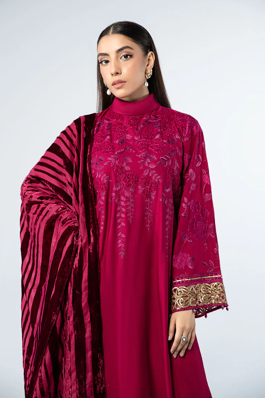 Maria B DW-W24-103 Casual Pret 2024 - Image 2