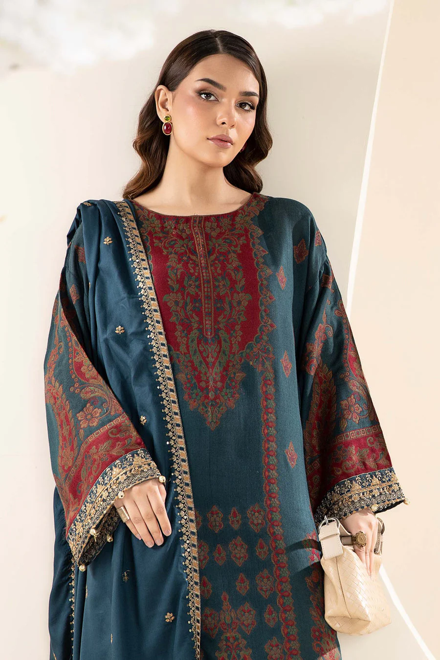 Maria B DW-W24-107 Casual Pret 2024 - Image 2