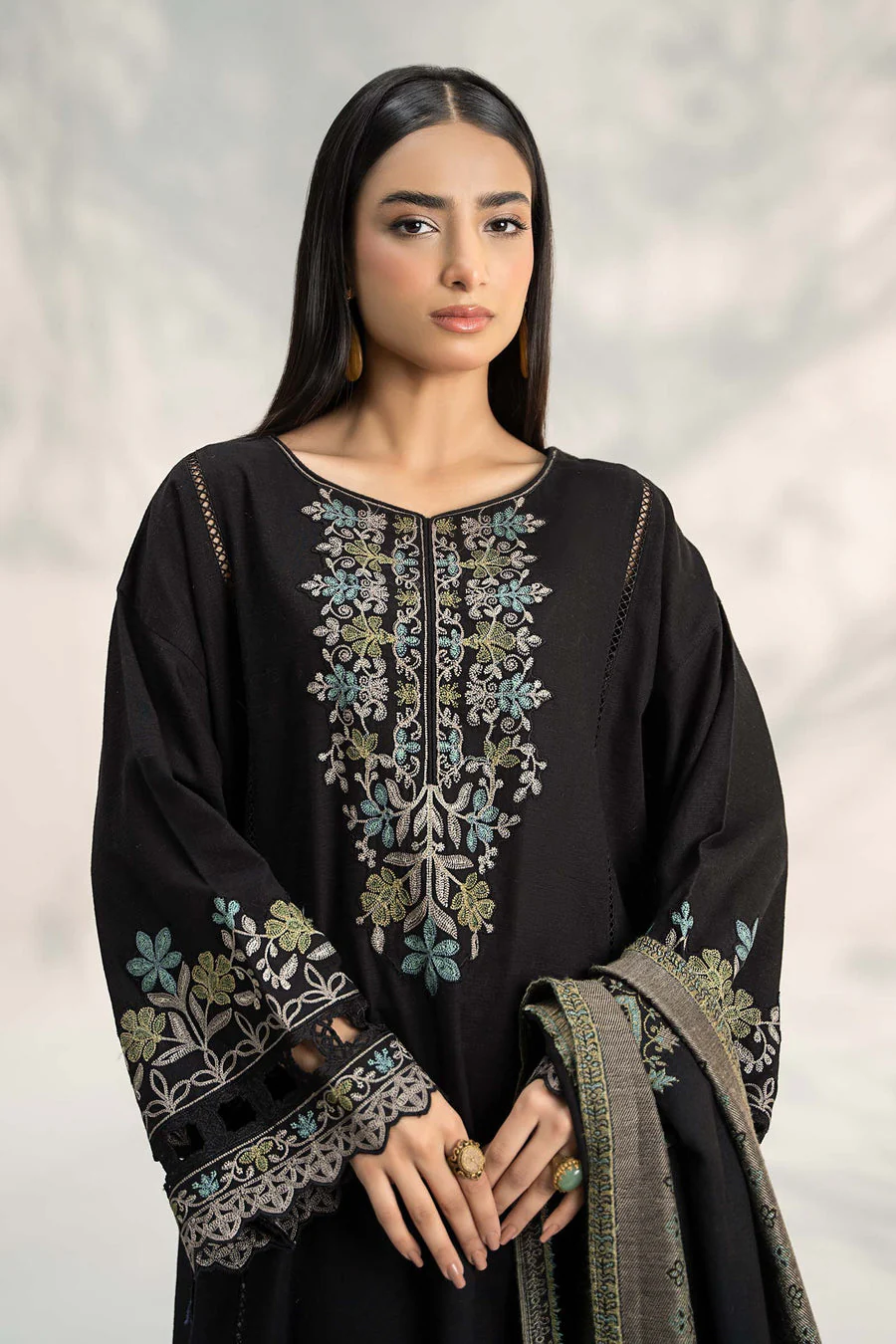 Maria B DW-W24-19 Casual Pret 2024 - Image 2