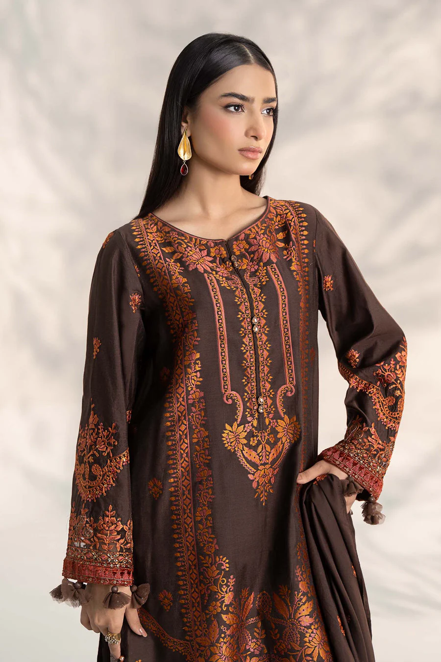 Maria B DW-W24-21 Casual Pret 2024 - Image 2