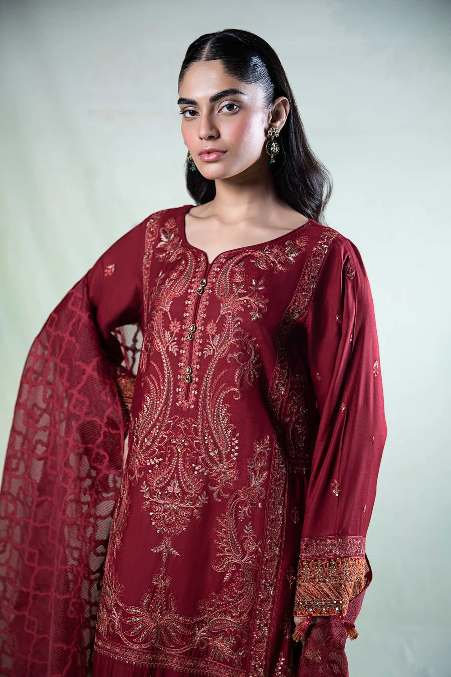 Maria B DW-W24-22 Casual Pret 2024 - Image 2