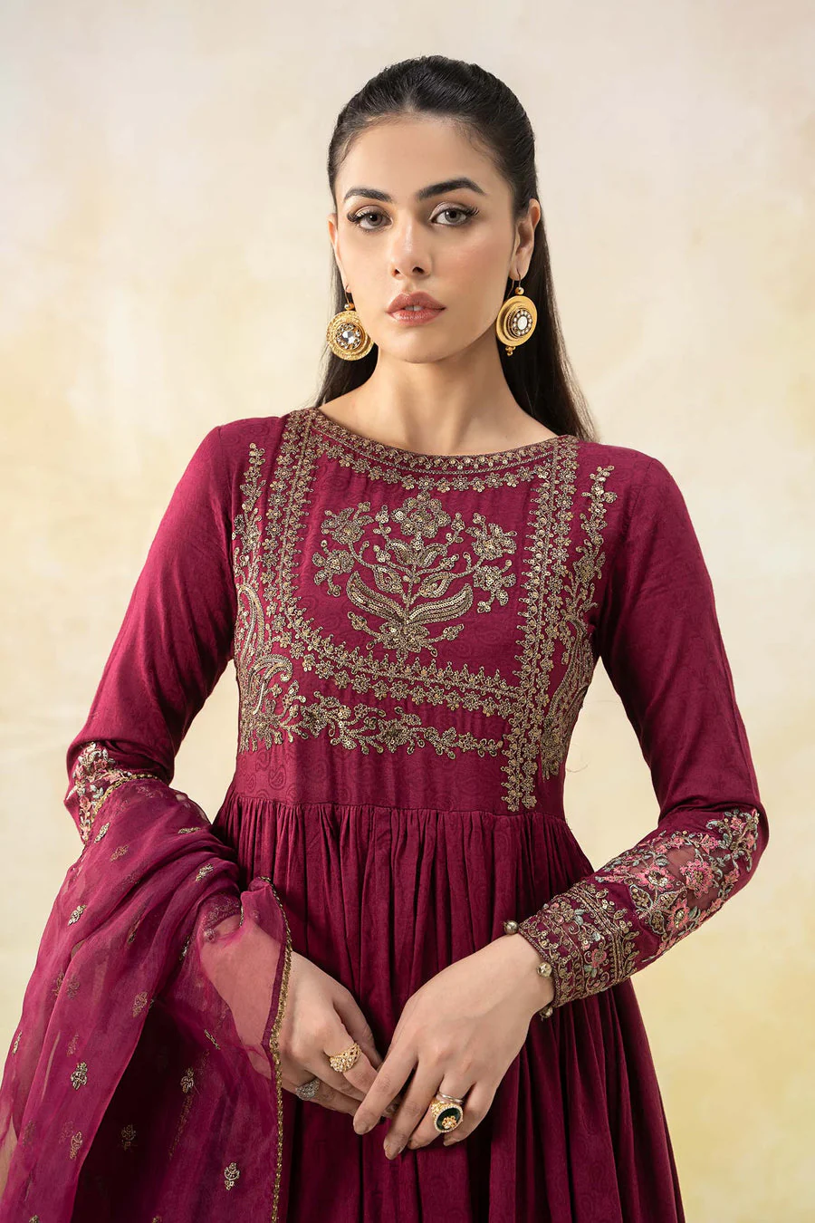 Maria B DWF2543-ESM-MGT Casuals 2025 - Image 2