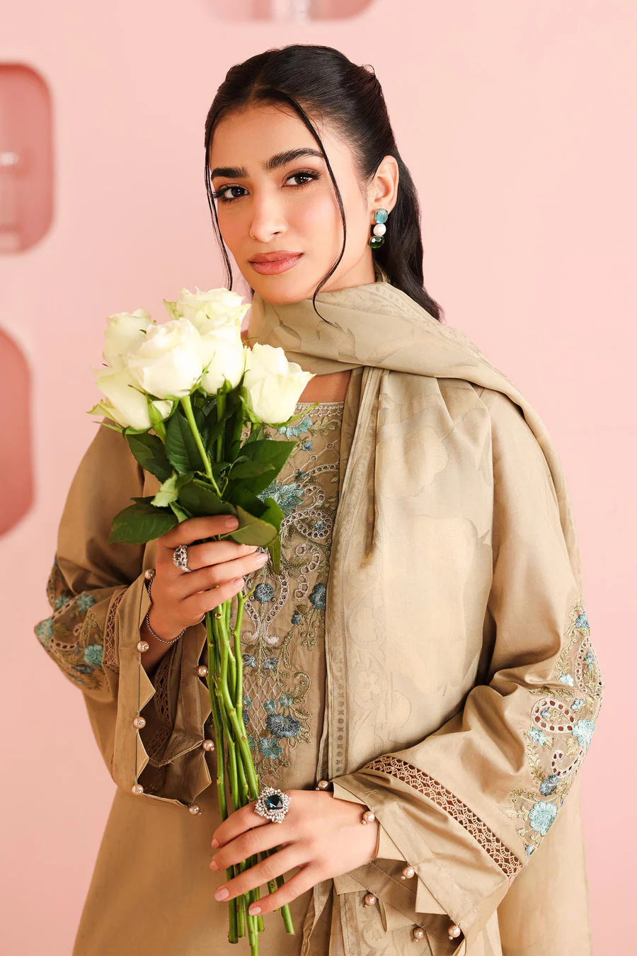 Maria B DWP2503-ESM-COF Pre Fall Prets 2025 - Image 2