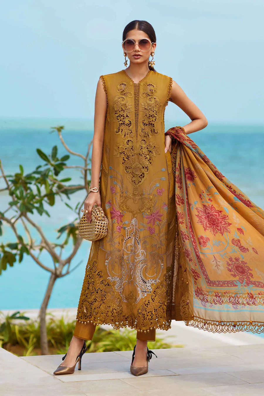 Maria B Eid Lawn-25-06 Eid Lawn 2025
