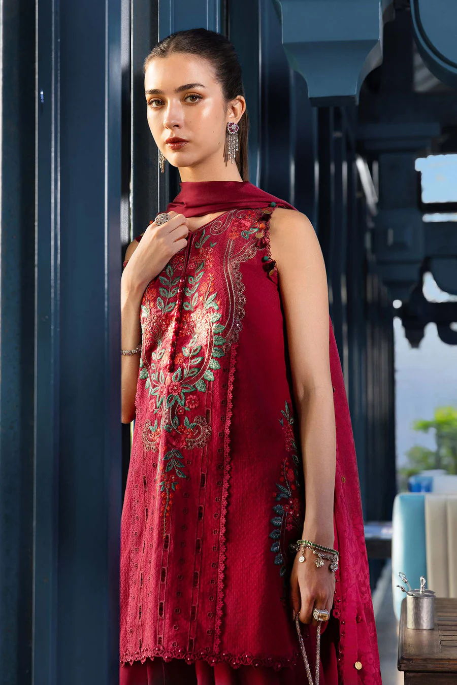 Maria B EL-26-05 Lawn Collection 2026 - Image 2