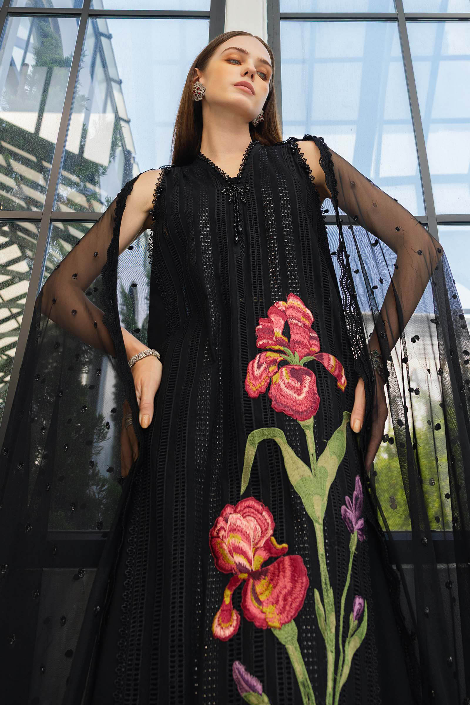 Maria B EL-26-10 Lawn Collection 2026 - Image 2