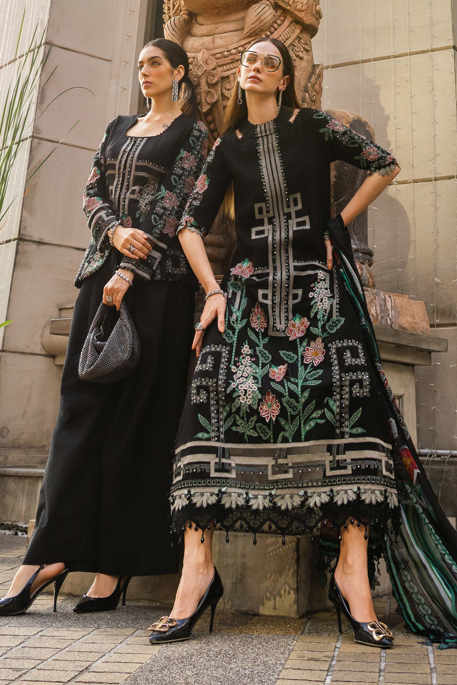 Maria B EL-26-11 Lawn Collection 2026 - Image 2