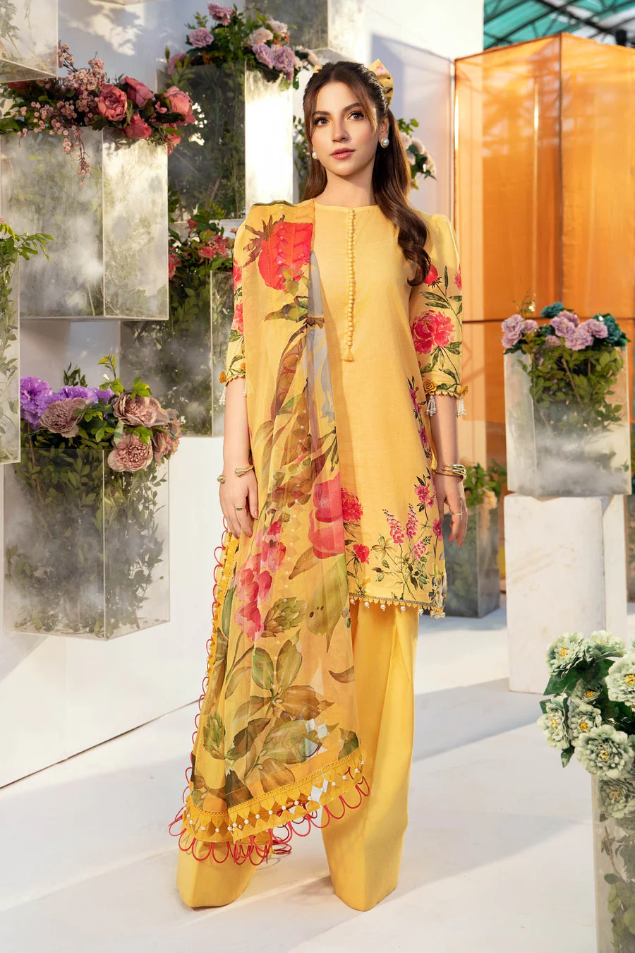 Maria B MB-CUS25-701A M Print Lawn 2025