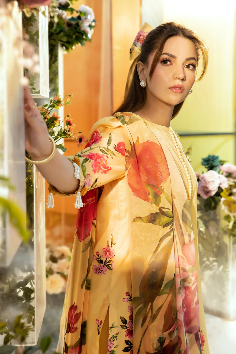 Maria B MB-CUS25-701A M Print Lawn 2025 - Image 2
