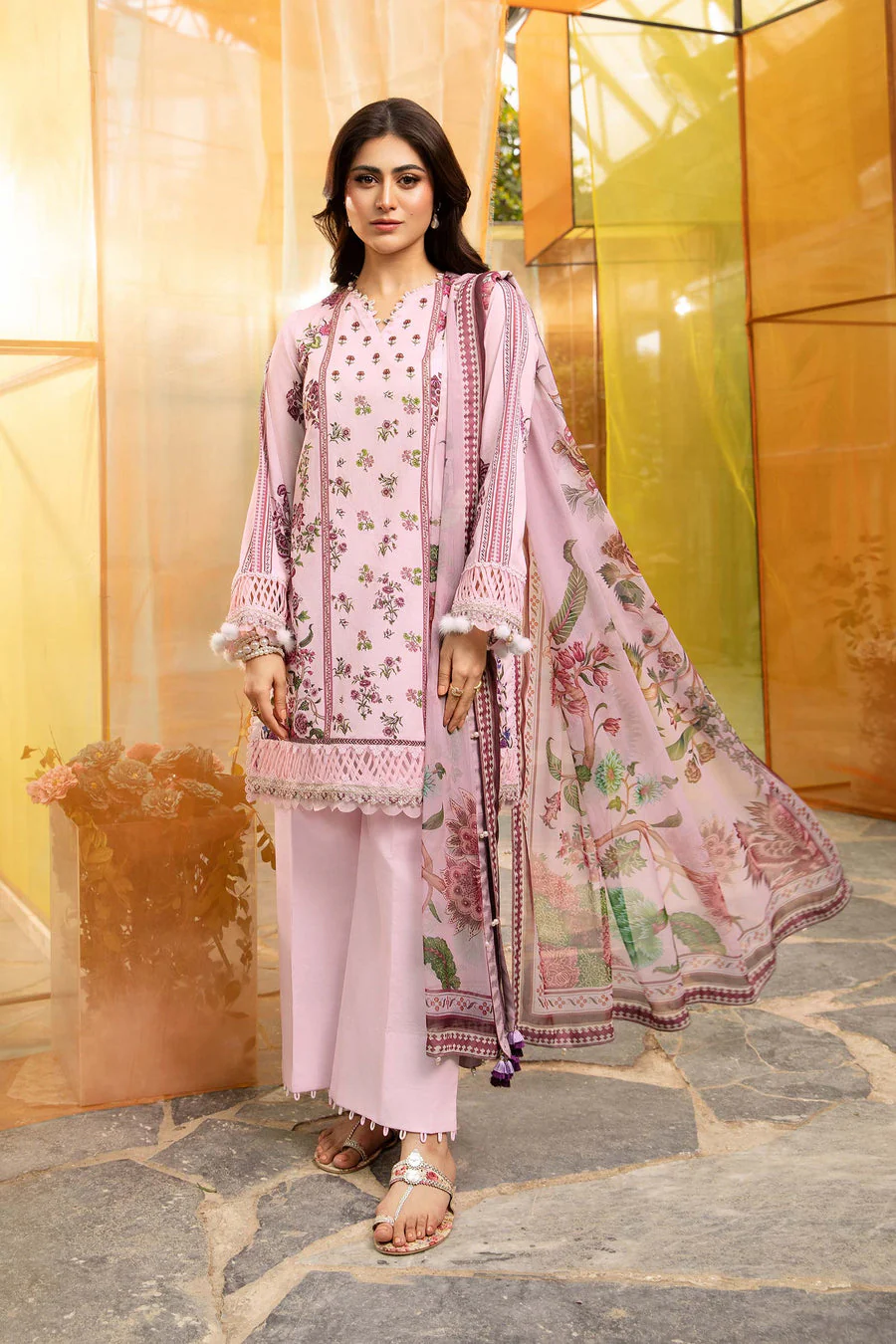 Maria B MB-CUS25-705B M Print Lawn 2025