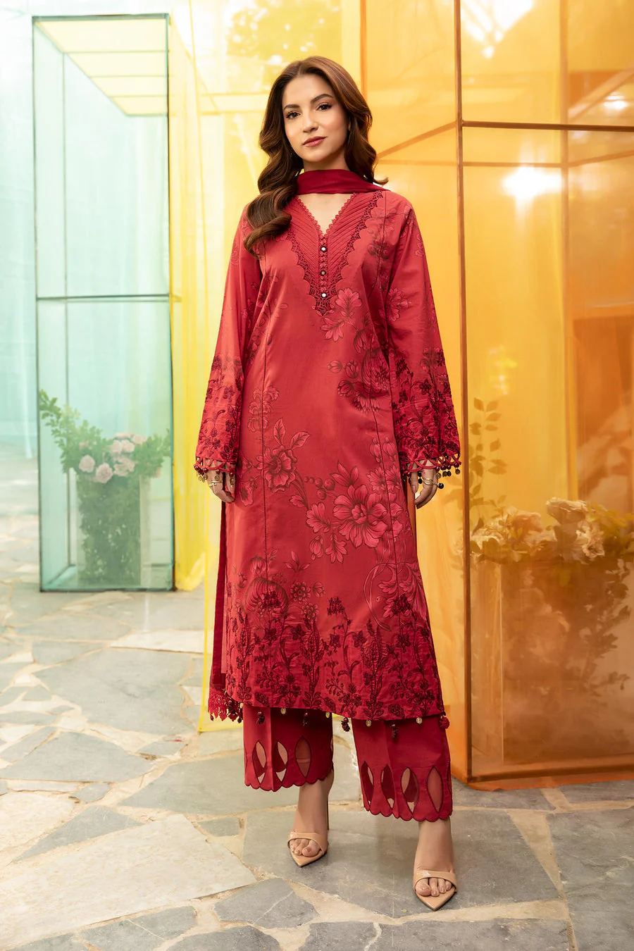 Maria B MB-CUS25-706A M Print Lawn 2025