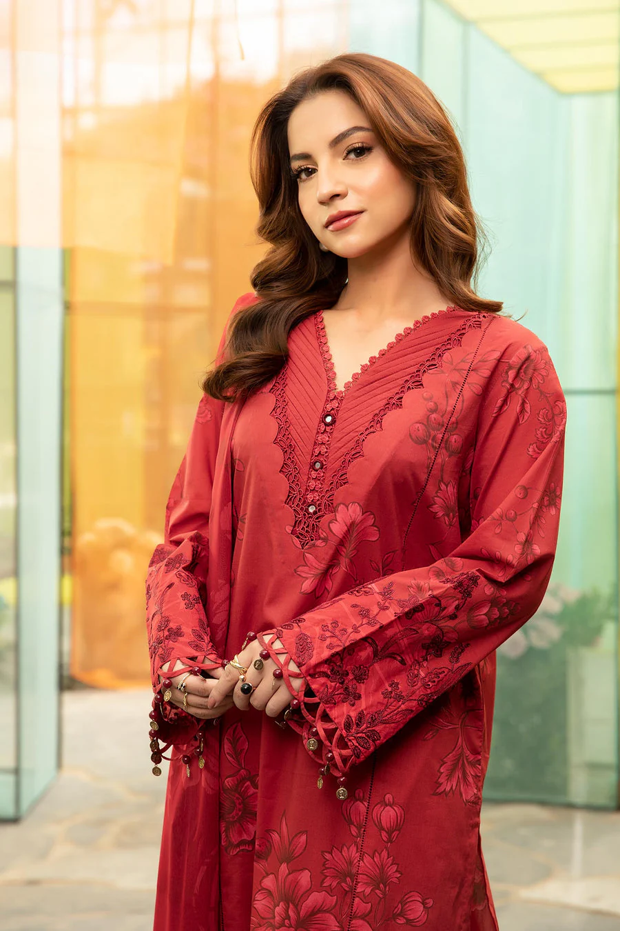 Maria B MB-CUS25-706A M Print Lawn 2025 - Image 2