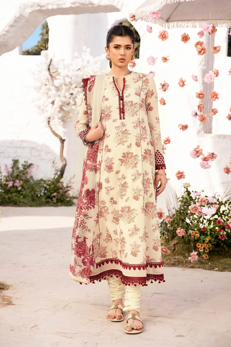 Maria B MB-CUS25-708A M Print Lawn 2025