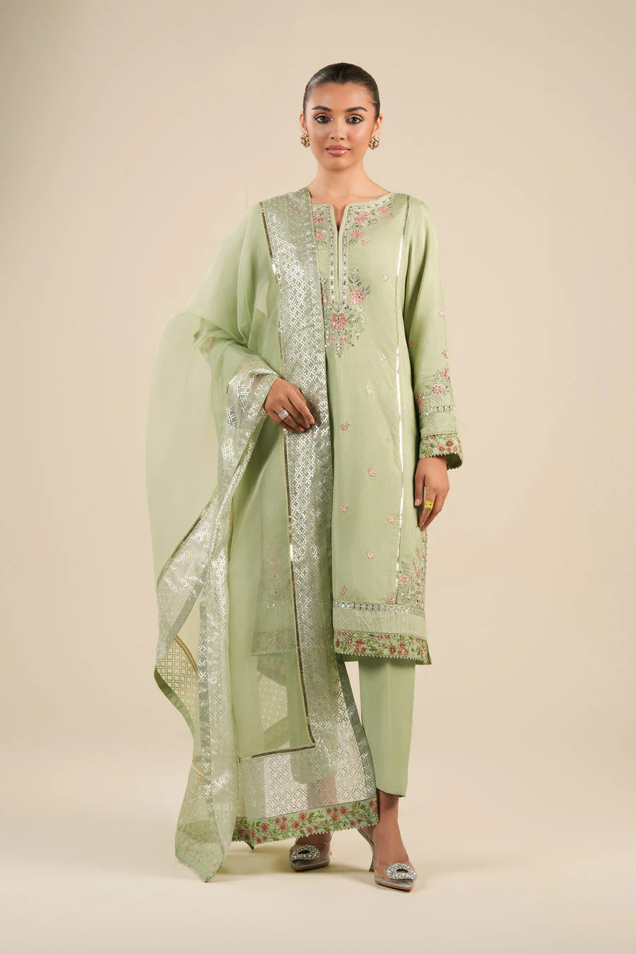 Maria B MB-FS25-18 M Basics Eid Pret 2025