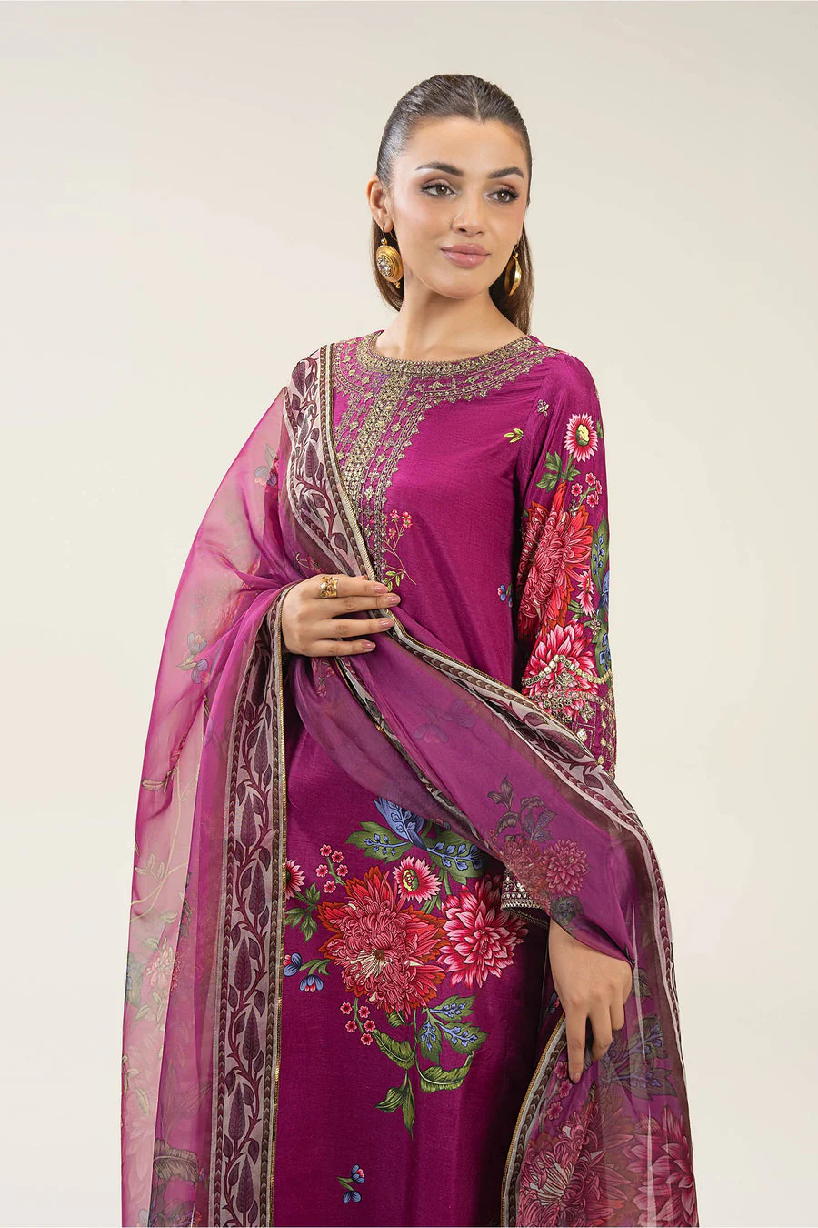 Maria B MB-FS25-44 M Basics Eid Pret 2025 - Image 2