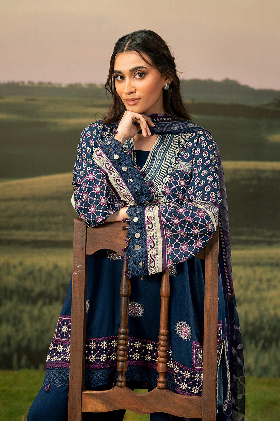 Maria B MB-PFUS25-09B M.Basics 2025 - Image 2