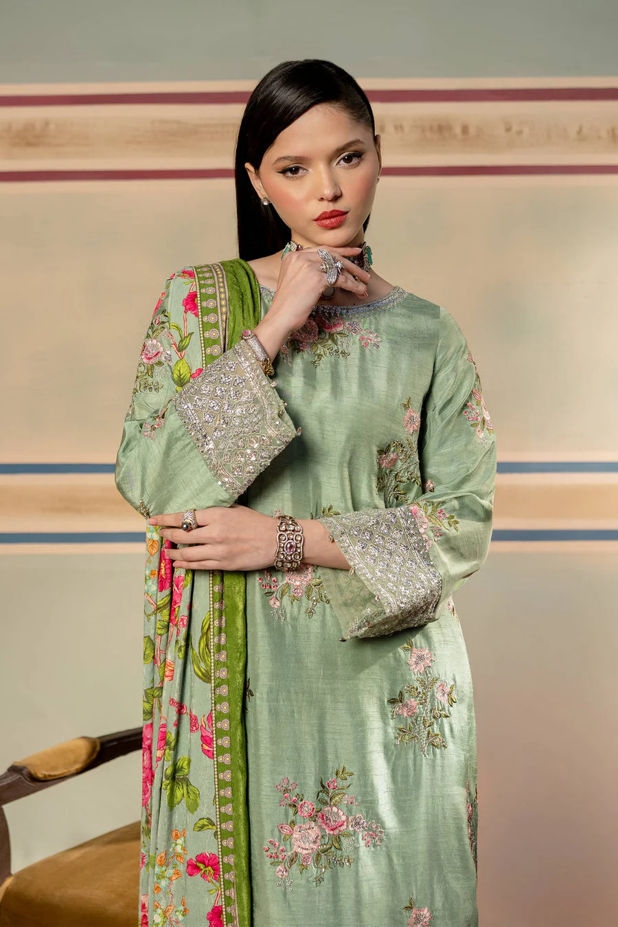 Maria B MB-USW24-603 M Basics 2024 - Image 2