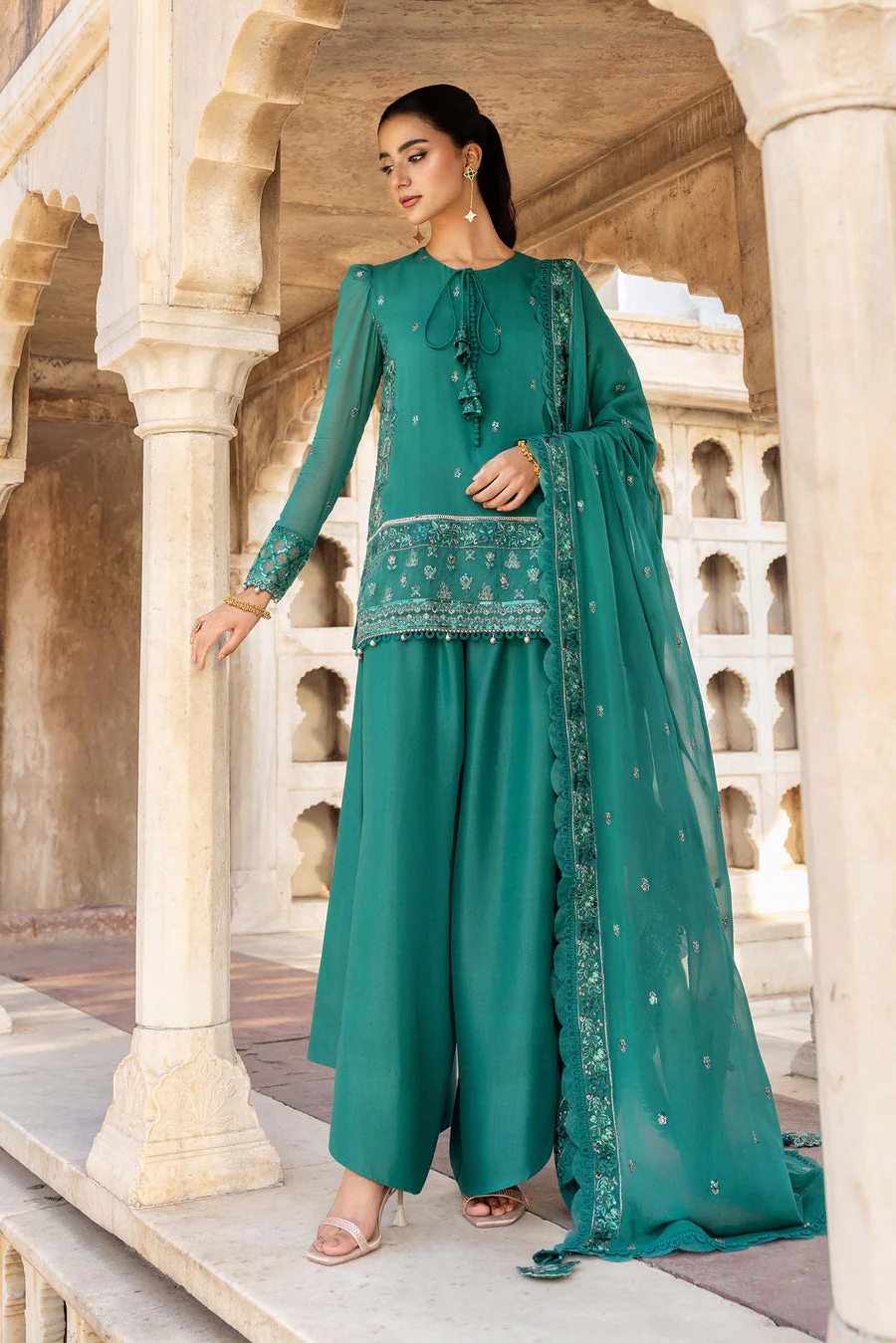 Maria B MBFU803-999-TGN M Basics Festive 2025
