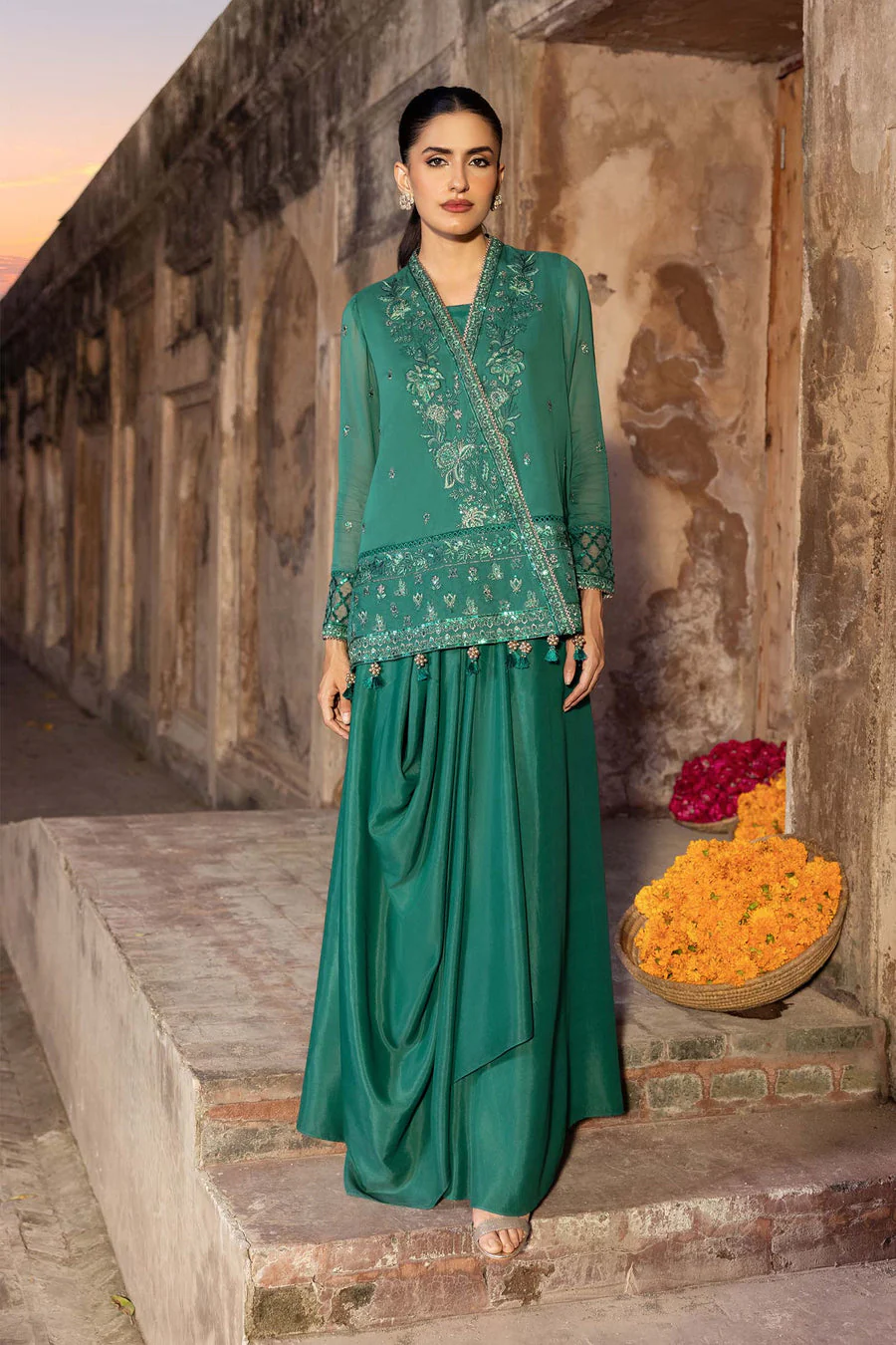 Maria B MBFU803-999-TGN M Basics Festive 2025 - Image 2