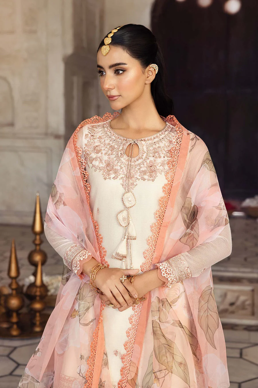Maria B MBFU805-999-OFW M Basics Festive 2025 - Image 2