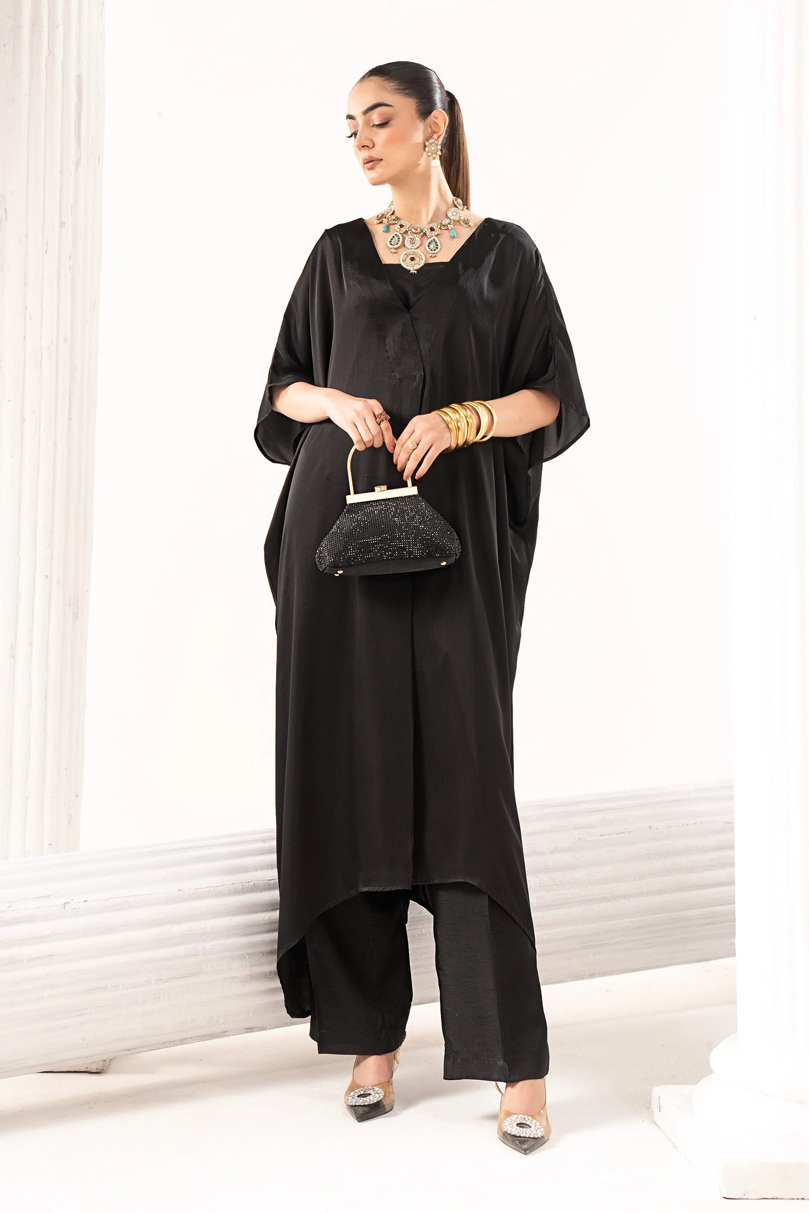Maria B MBS-W25-20 Black Eid Ki Tayariaan Kahaniyan 2026