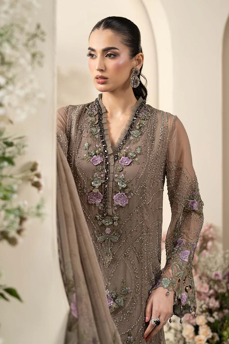 Maria B MCS-26-102 Chiffon Collection 2026 - Image 2