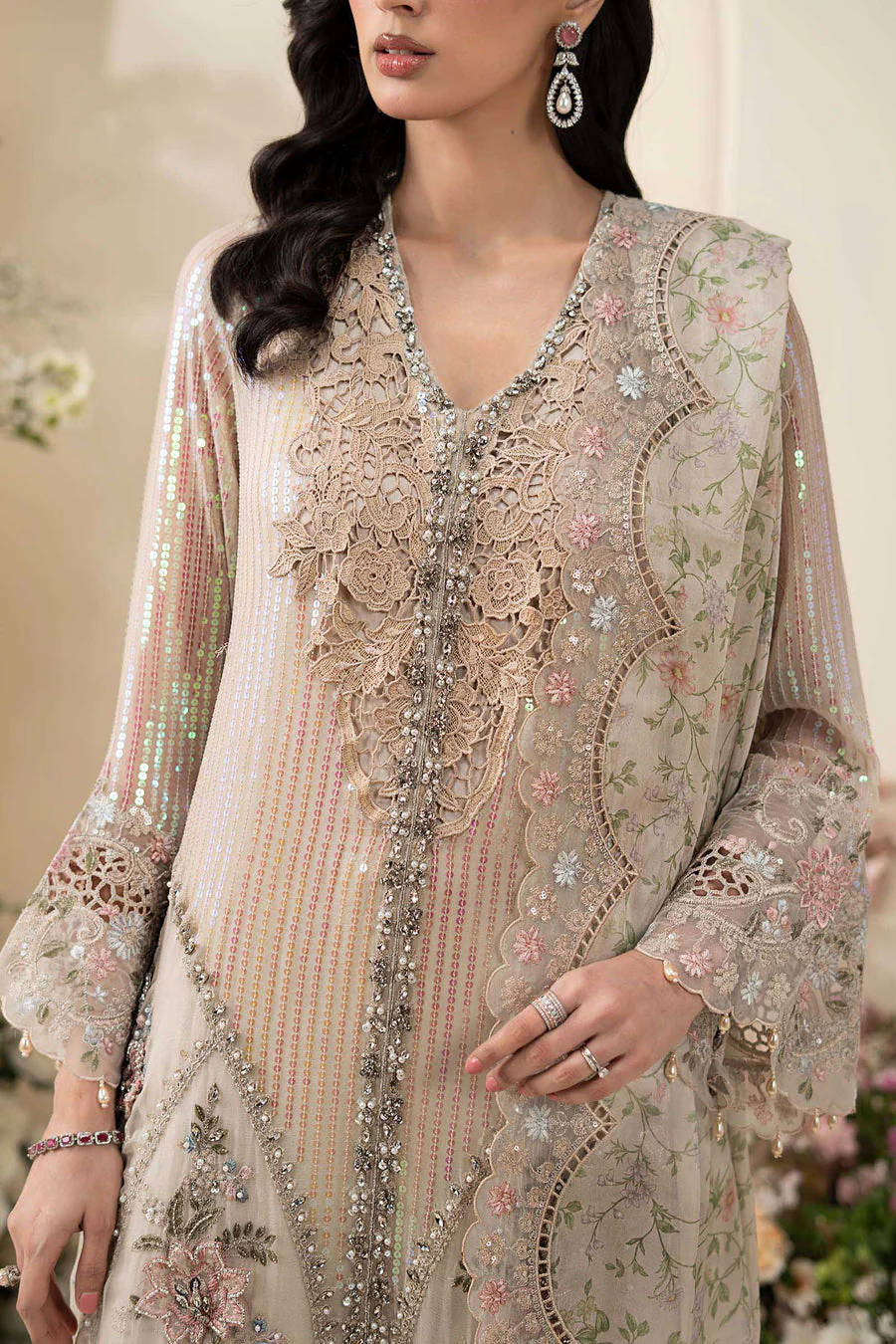Maria B MCS-26-107 Chiffon Collection 2026 - Image 2