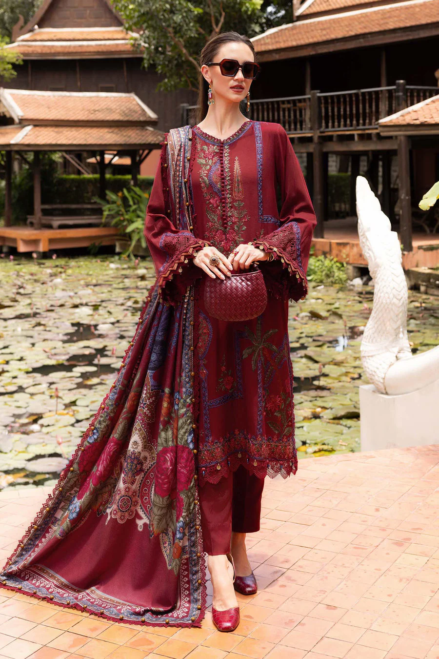 Maria B MPA2807-999-00A M Print Linen 2025