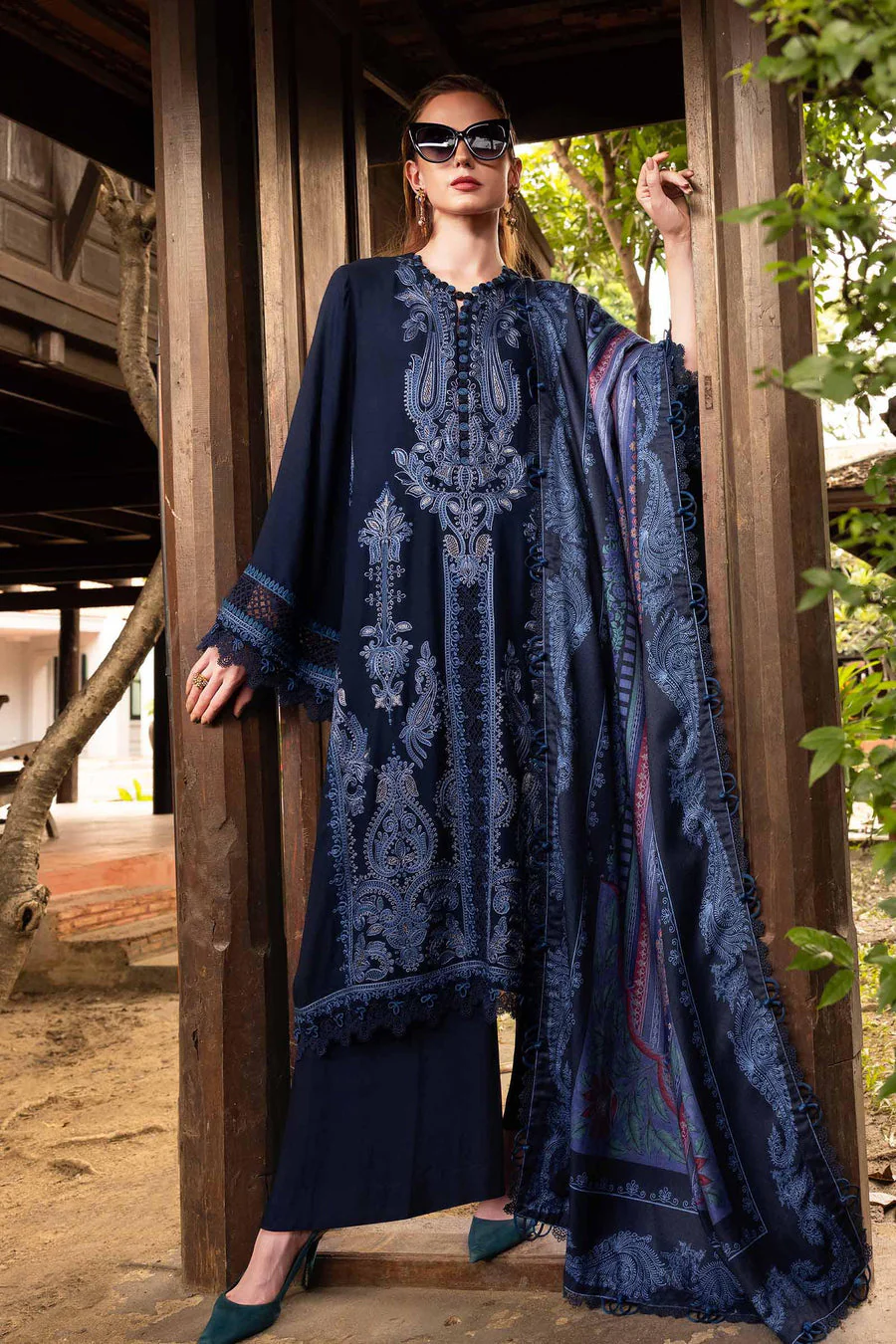 Maria B MPB2803-999-00B M Print Linen 2025