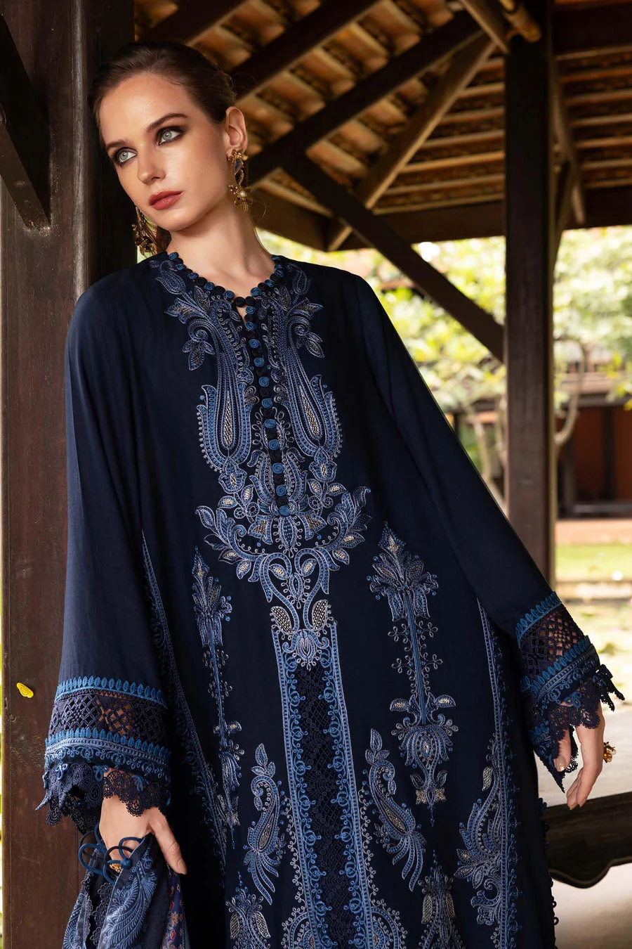 Maria B MPB2803-999-00B M Print Linen 2025 - Image 2