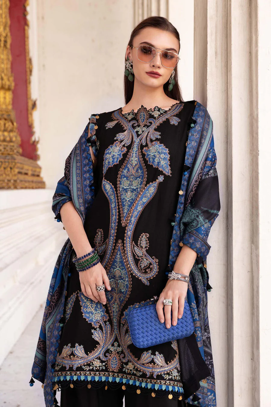Maria B MPB2806-999-00B M Print Linen 2025 - Image 2