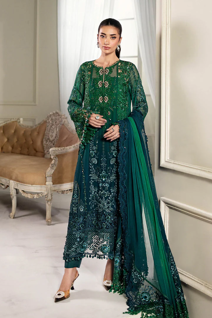 Maria B MPC2506-999-EDT Mbroidered Chiffon 2025
