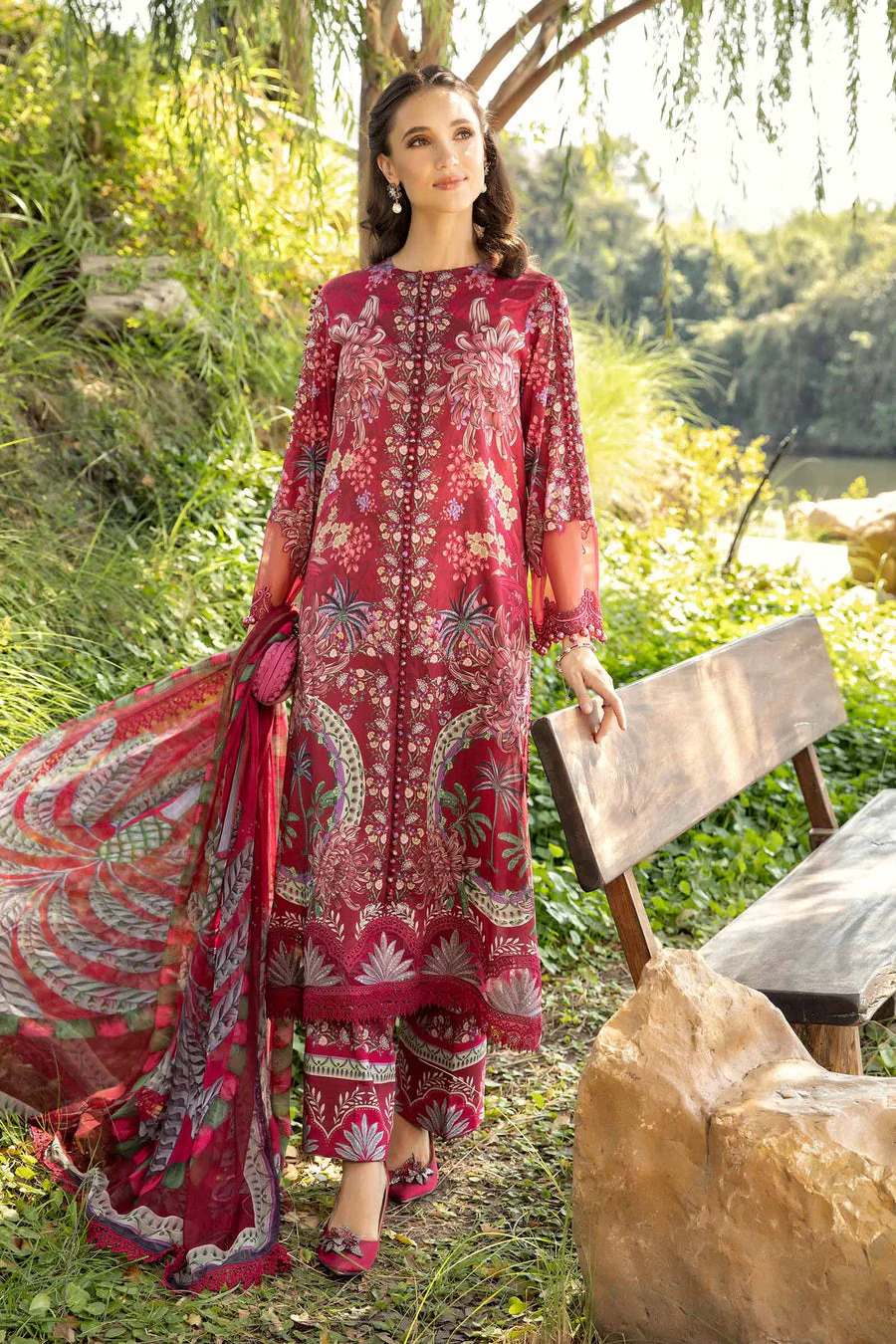 Maria B MPT-2514-B Eid Collection 2025