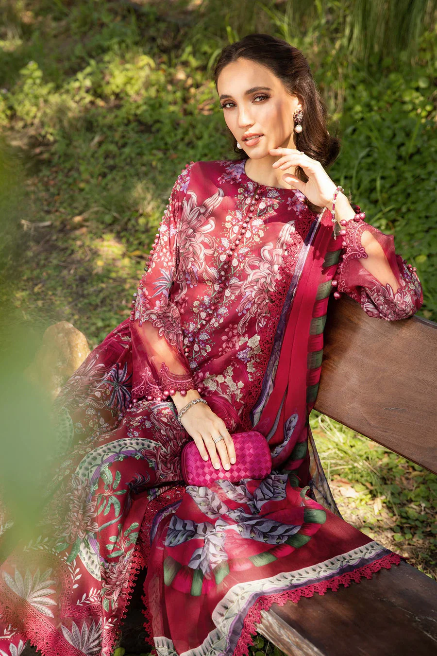 Maria B MPT-2514-B Eid Collection 2025 - Image 2