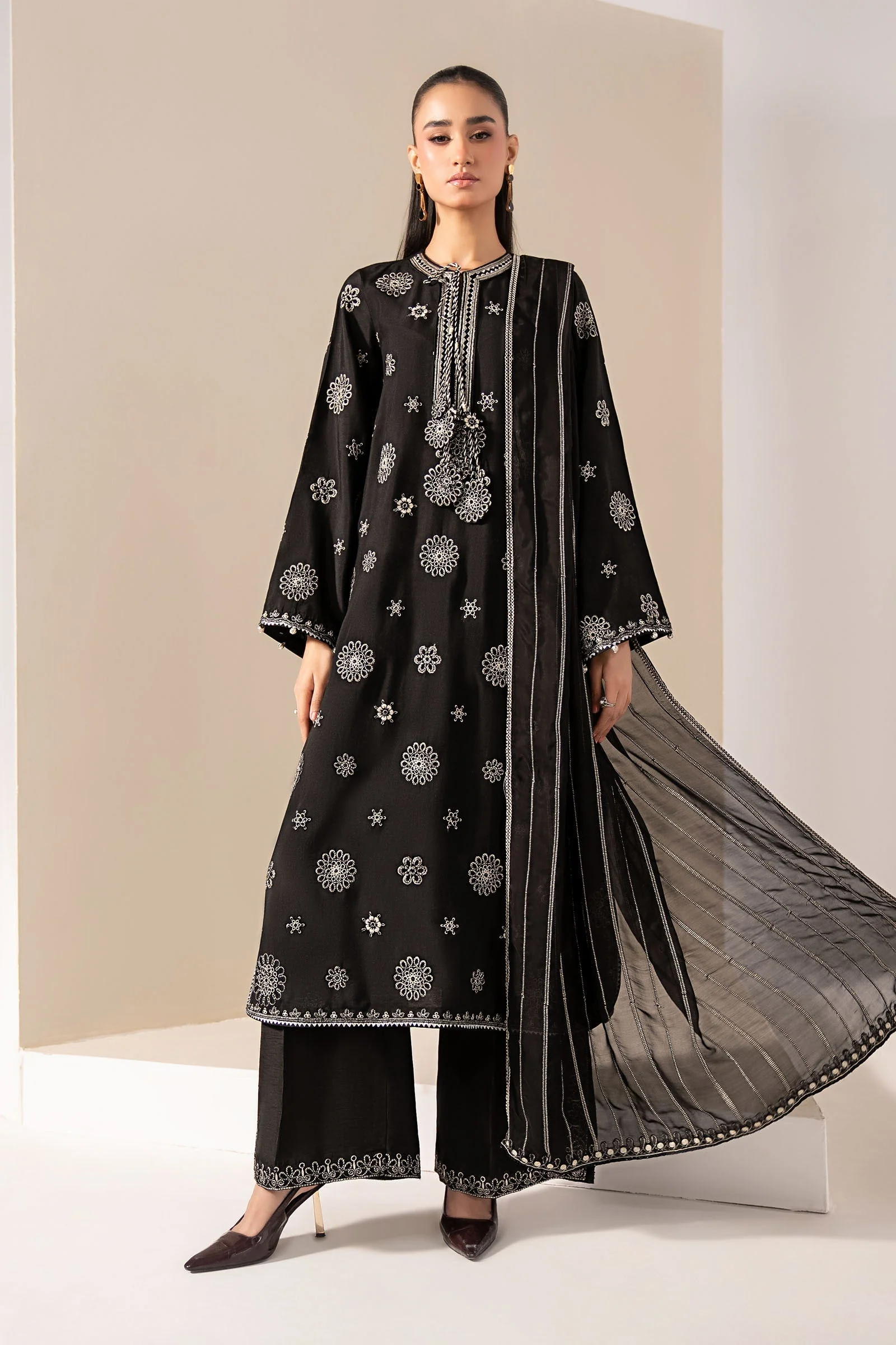 Maria B MST-EF26-08 Black Eid Ki Tayariaan Kahaniyan 2026