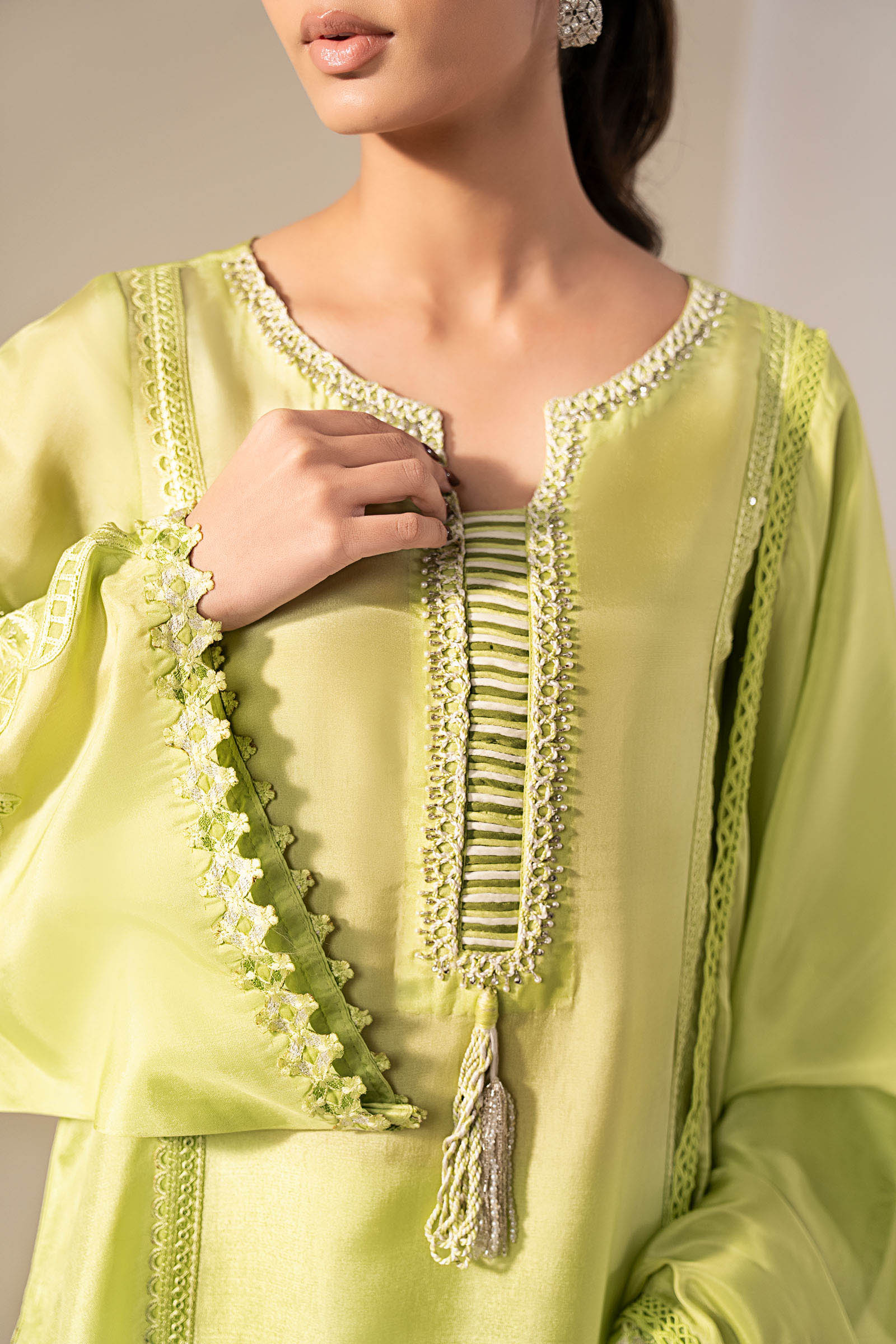 Maria B MST-EF26-15 Green  Eid Ki Tayariaan Kahaniyan 2026 - Image 2
