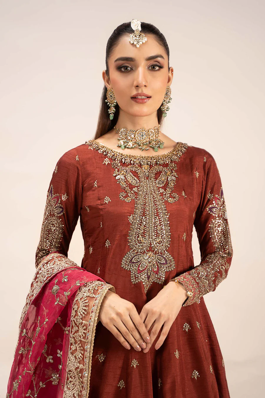 Maria B SF-EF25-02 Eid 2025 - Image 2