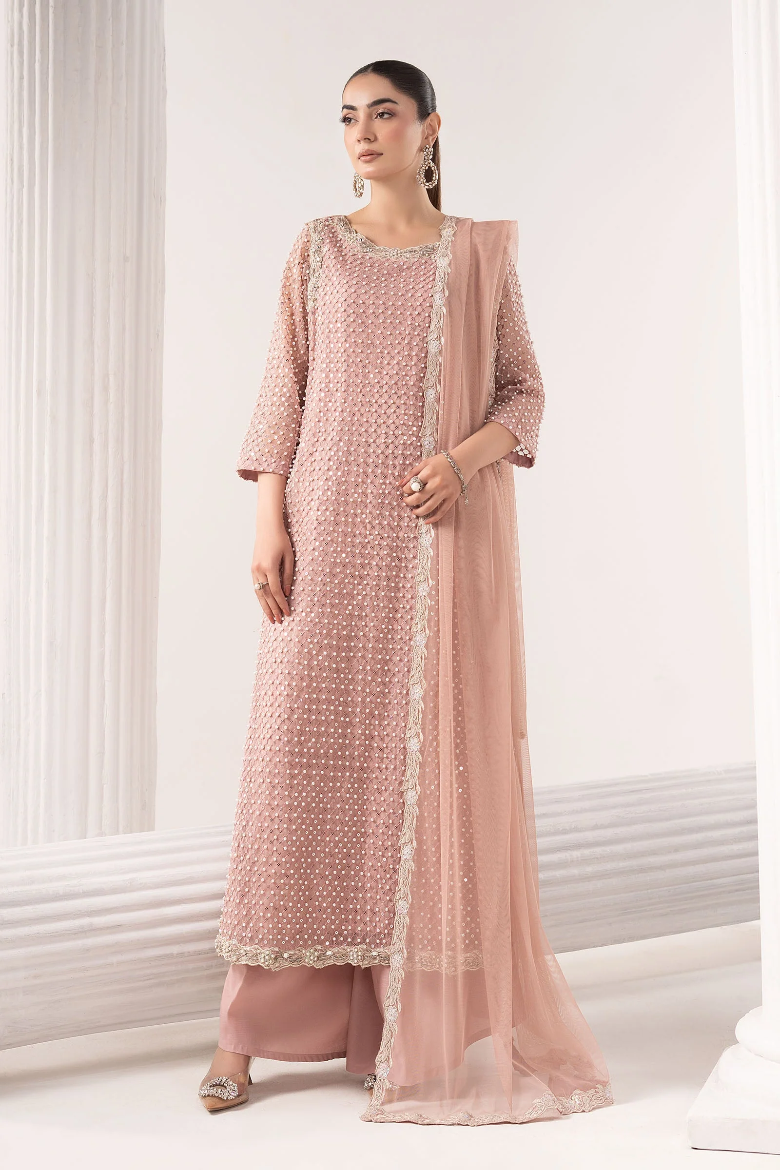 Maria B SF-EF26-23 Pink Eid Ki Tayariaan Kahaniyan 2026