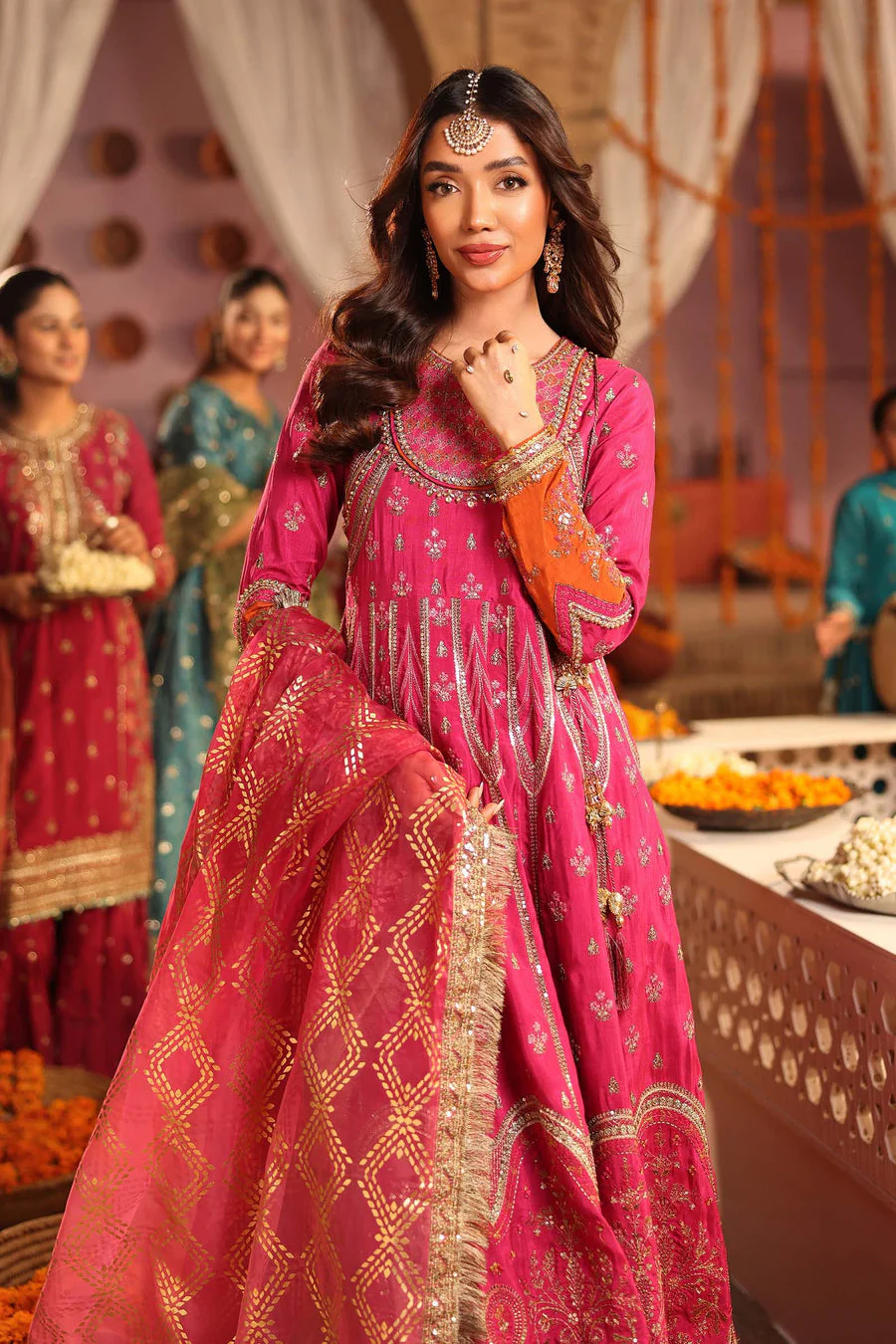 Maria B SFW2540-ESM-DPI Shehnai Luxury Formals 2026 - Image 2