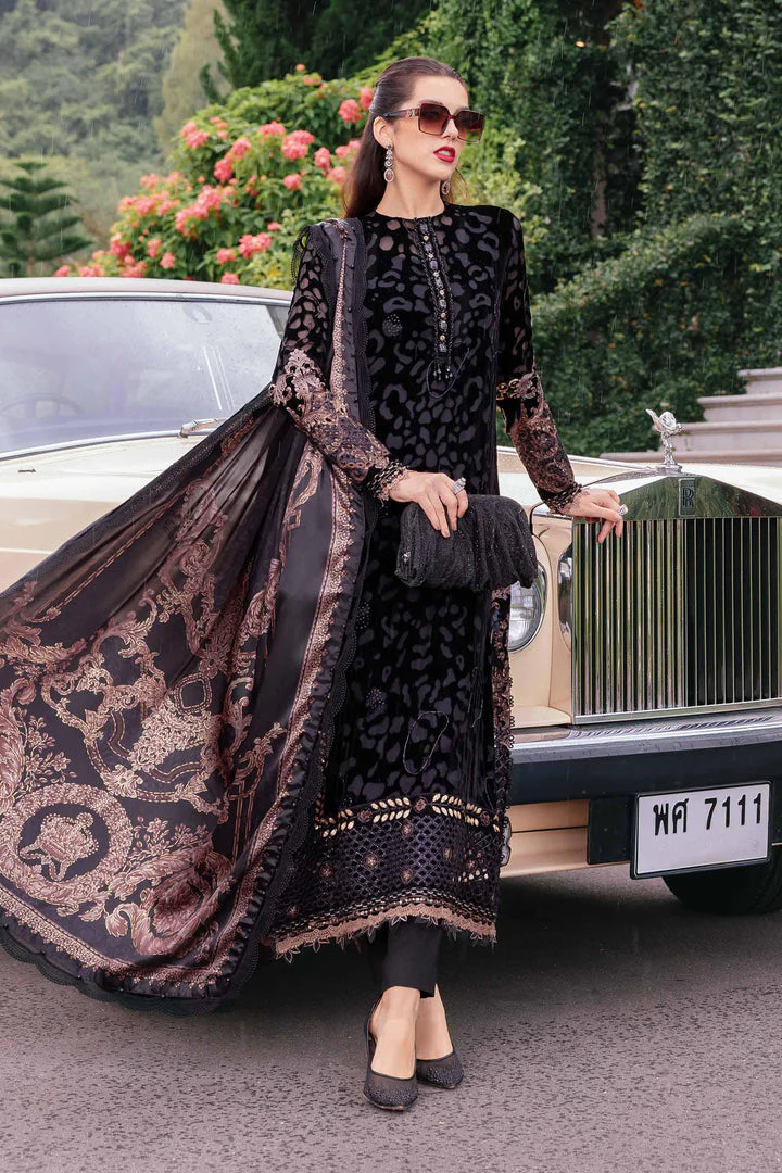 Maria B WL01301-999-BGD Winter Luxe 2025