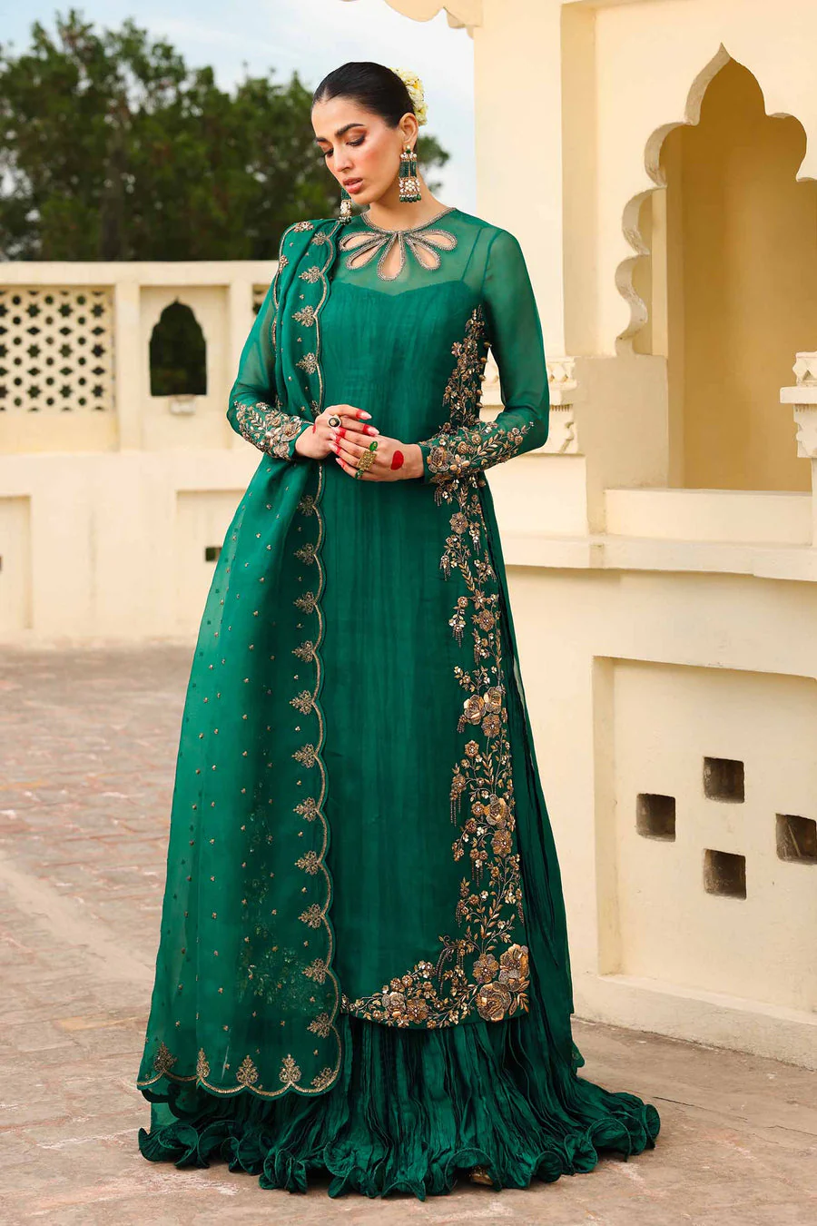 Maria B Zamrood Ara FX-873 Bridals 2025