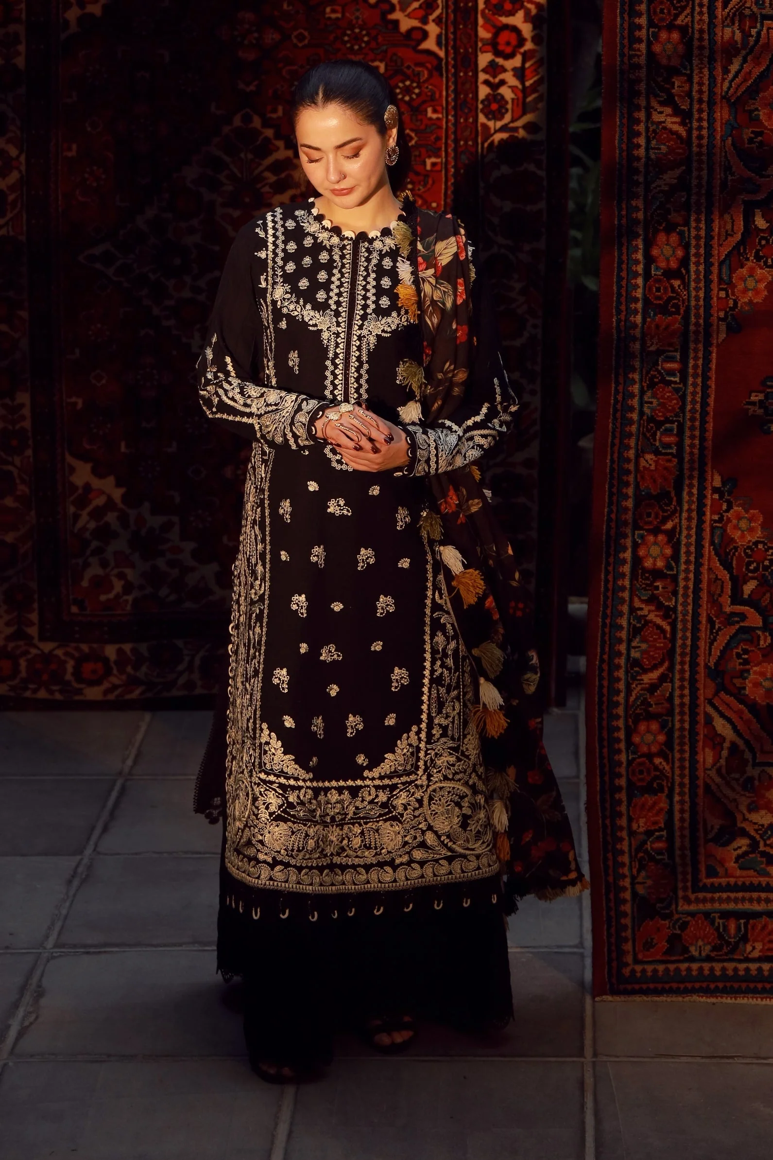 Maryam Hussain Mausam Winter Shawl Collection 2025