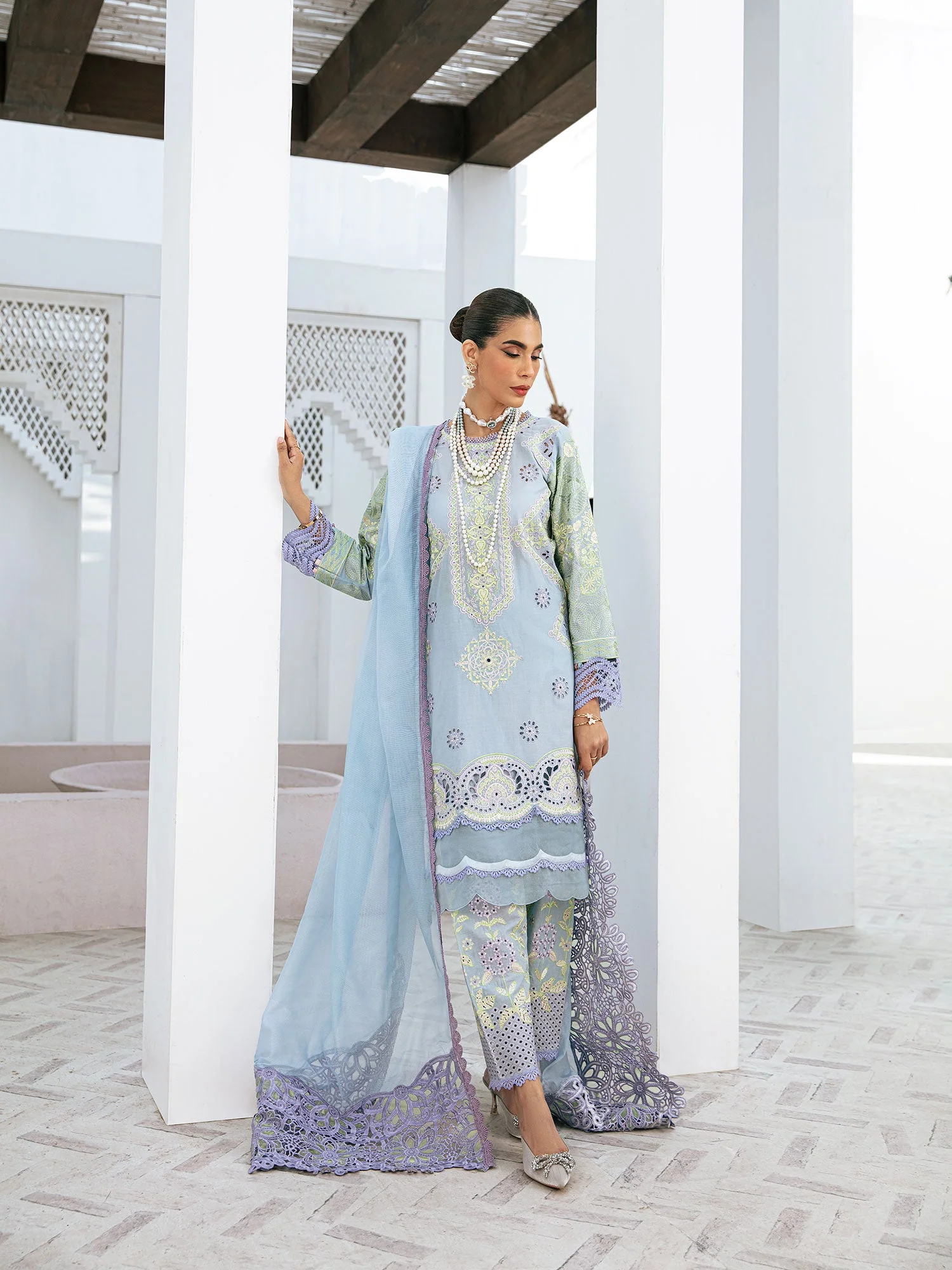 Maryam Hussain Skye Camellia Luxury Pret 2025